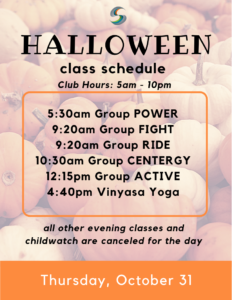 Stow Fitness Center Halloween
